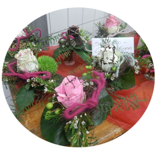Ausstellung und Verkauf von Blumen Atelier Gollee